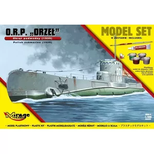 Toy construction set Mirage ORP 'Eagle' Polish Submarine 1939 model kit