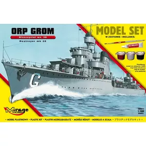 Scale model kit Mirage Model Kit ORP 'Grom' wz.38 Polish destroyer II 1:700