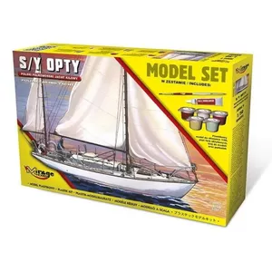 Toy sailing yacht set Mirage S/Y Opty Polish 850093 — construction kit model yacht