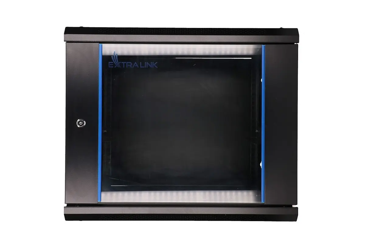 Wall mounted rack Extralink Extralink Rackmount cabinet 9U Photo 7