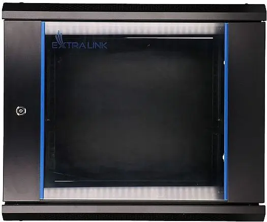 Wall mounted rack Extralink Extralink Rackmount cabinet 9U Photo 20