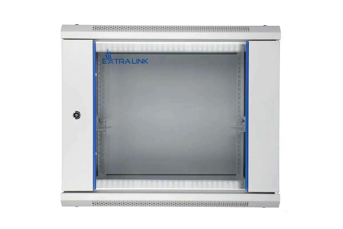 Sienas skapis Extralink 9U 600x450 Pelēks