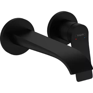 Смеситель для ванной Hansgrohe 75050670 Черный Металл для раковины