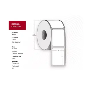 Printer label Capture CA-LB3106 Weight 36 g Package 70x69x42 mm