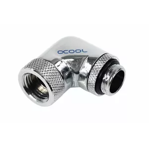 Фитинг Alphacool 17056 Латунь Хром 30мм Глубина 26мм Высота