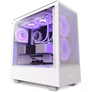 NZXT H5 Flow RGB Midi Tower Balts