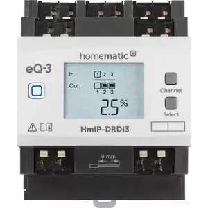 Dimming actuator Homematic IP HMIP-DRDI3 3 channels DIN rail-mounted