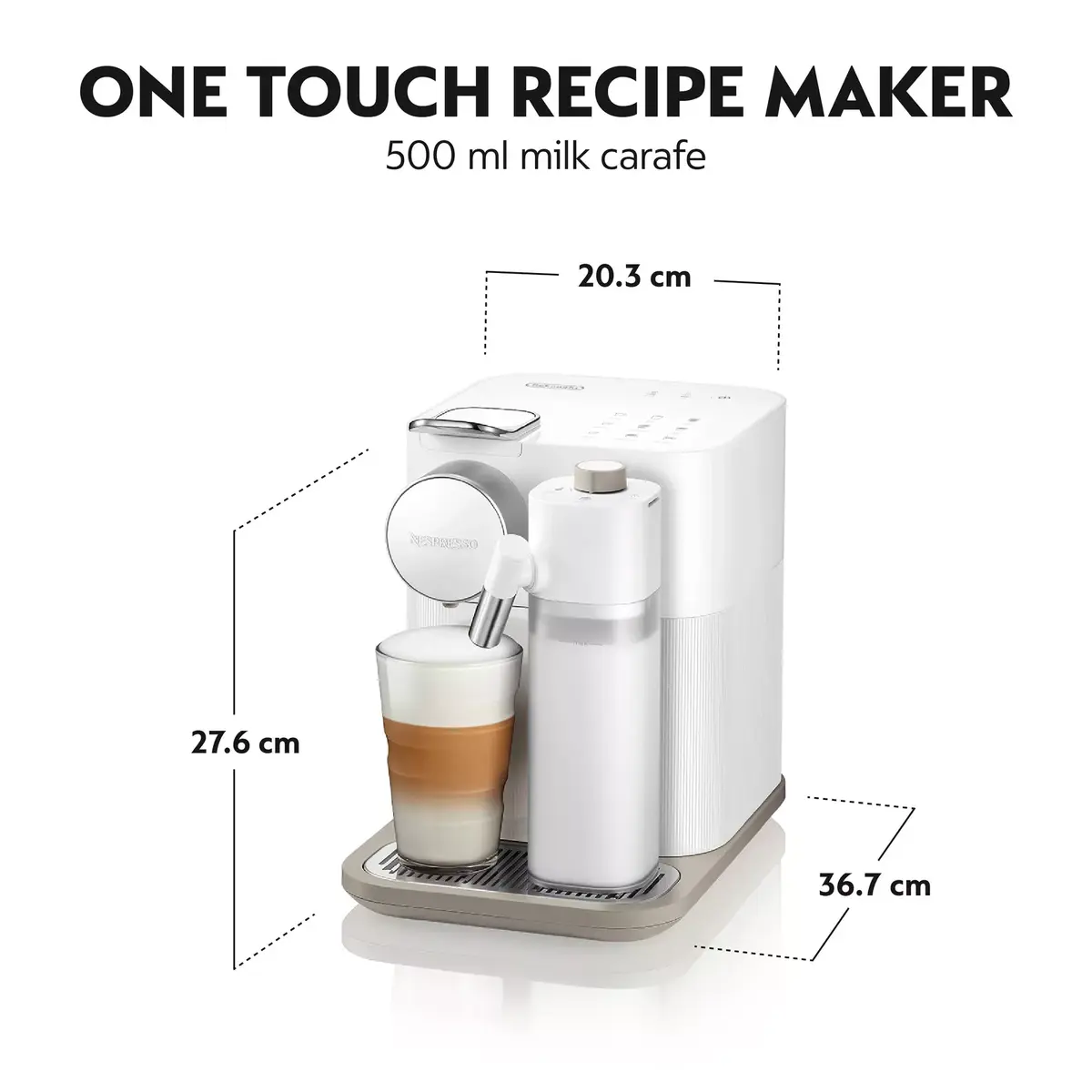 Capsule coffee machine De’Longhi 1 L Lattissima One Photo 5