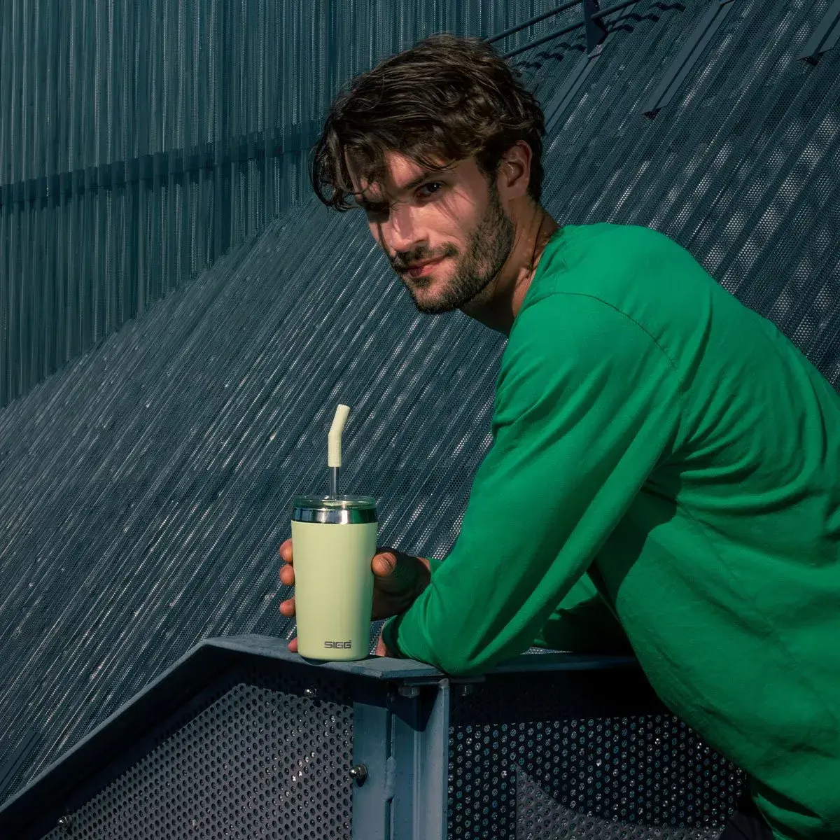 Термокружка SIGG Helia Milky Green Photo 2
