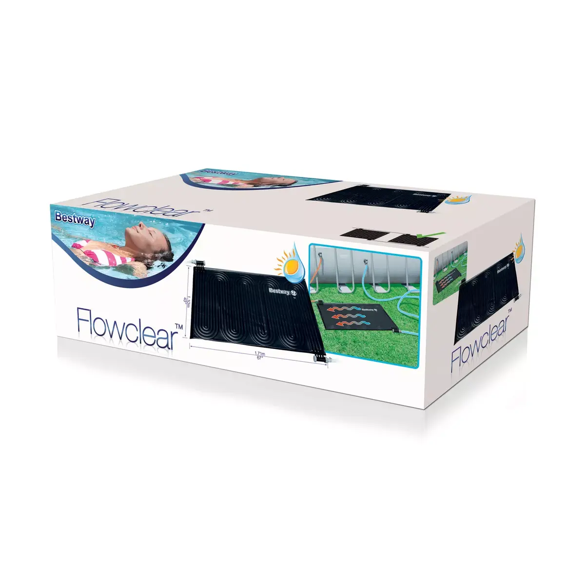 Bestway Clean Sun Powered Pool Pad saules matrica 1100×1710 Photo 2