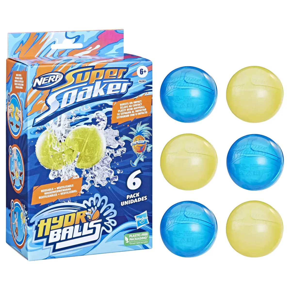 HASBRO Nerf Super Soaker Hydro Balls — водные шарики Photo 2