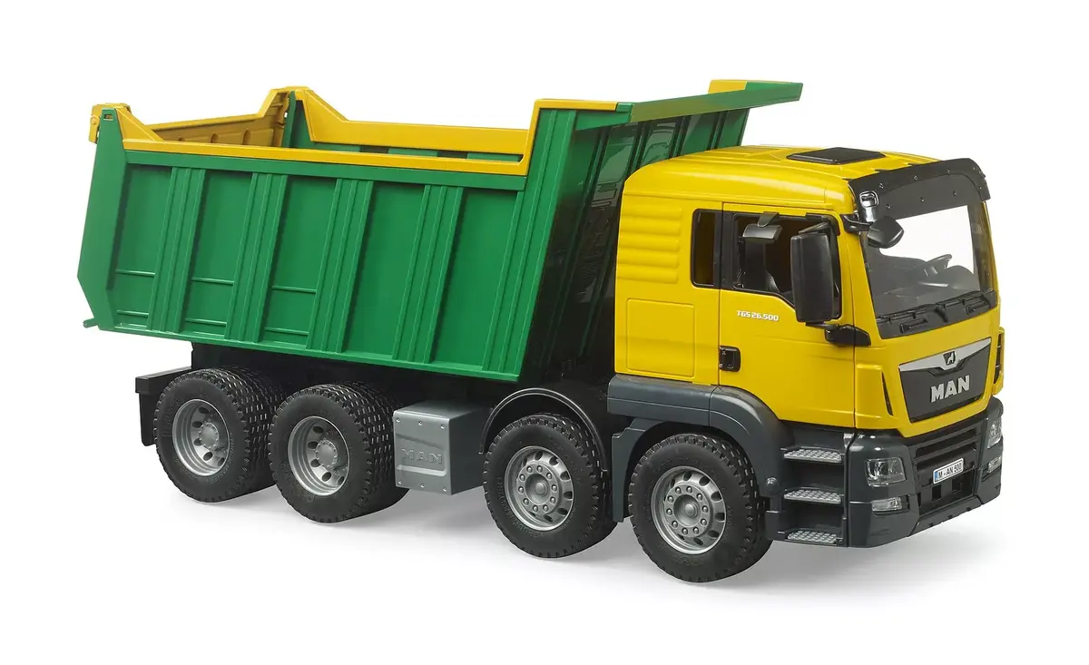 BRUDER MAN TGS Kipp-LKW rotaļu pašizgāzējs Photo 2