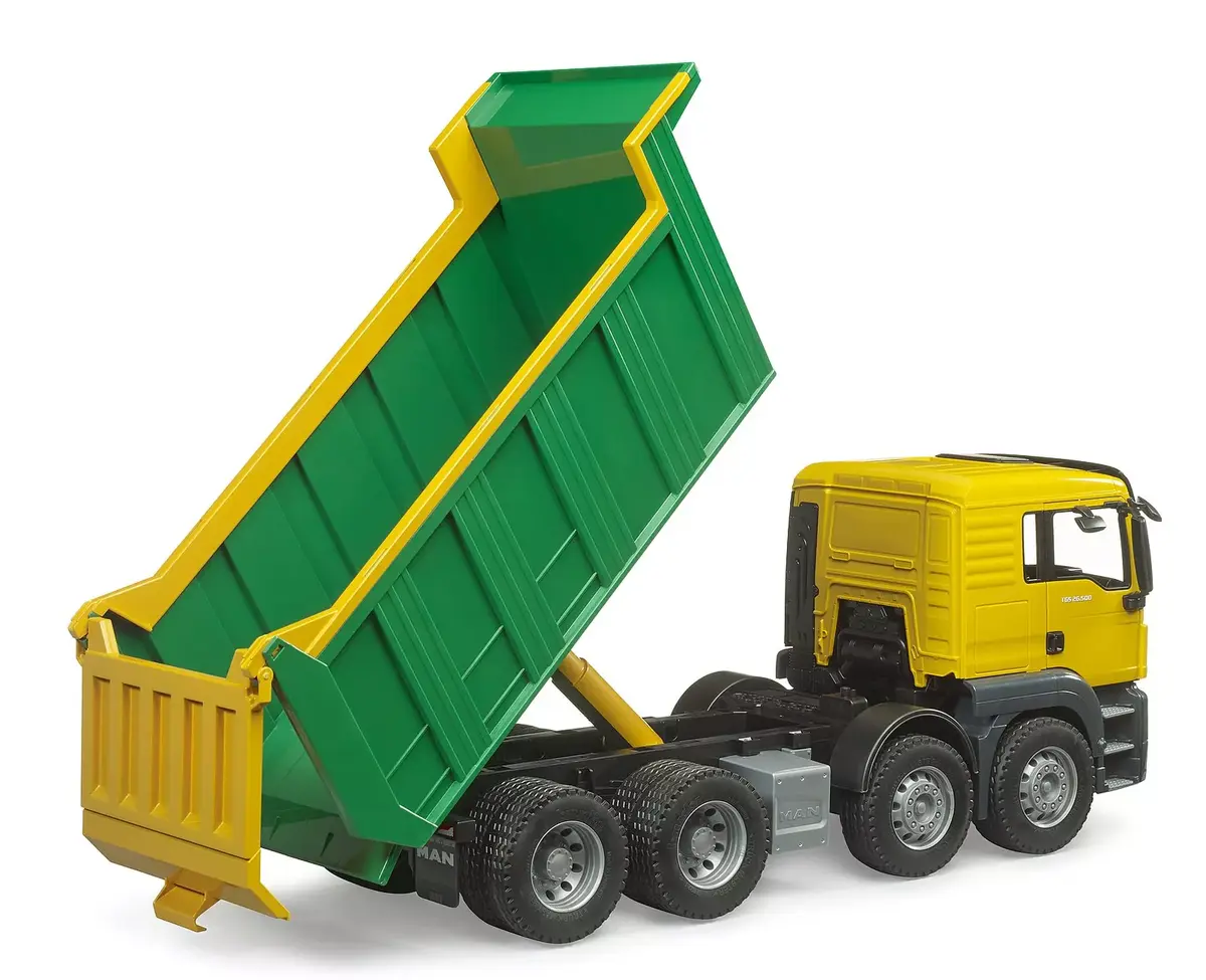 BRUDER MAN TGS Kipp-LKW rotaļu pašizgāzējs Photo 4