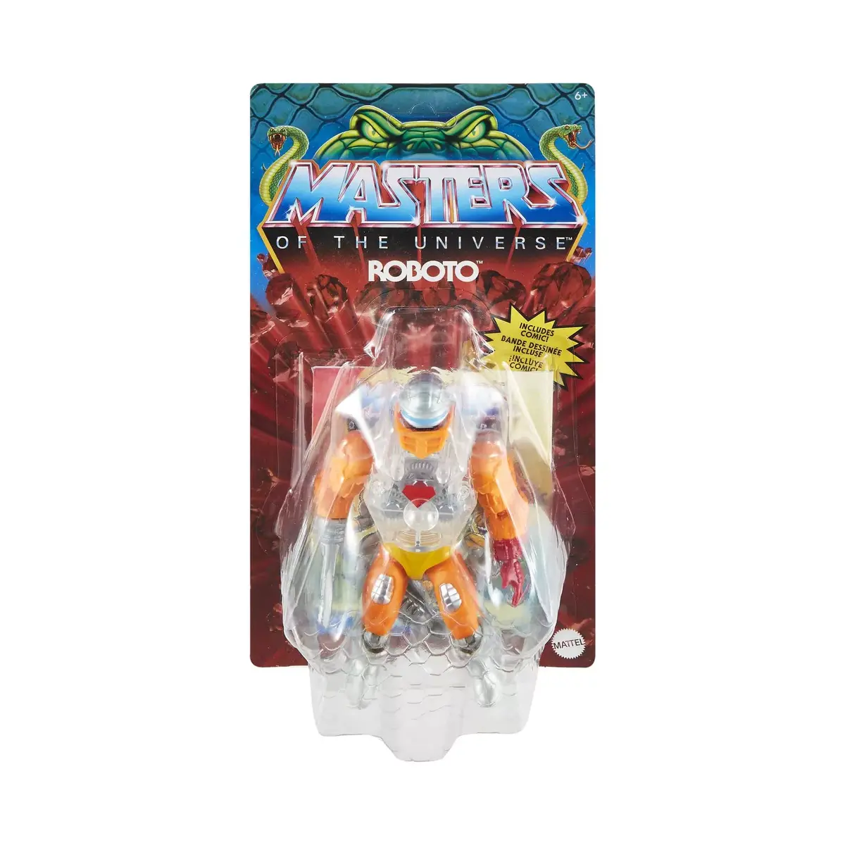 Rīcības figūra Mattel Masters of the Universe Origins Roboto Photo 6