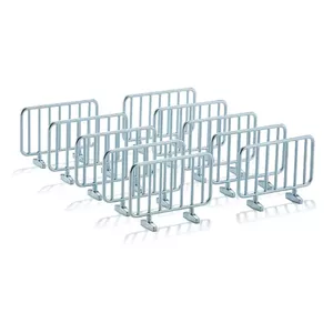 Rotaļlieta figūra Siku 10 Barriers Metāls Sudrabs 3 gadi