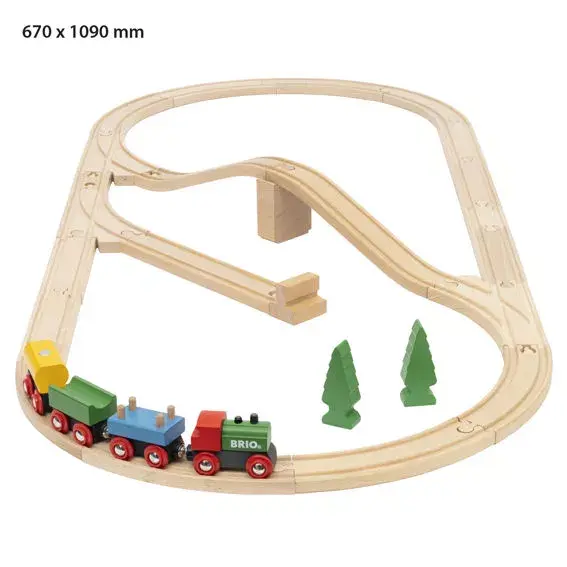 Набор поездов и рельсов BRIO 65th Anniversary Train Set Photo 3