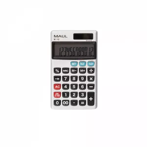 MAUL M112 calculator Pocket Display Silver