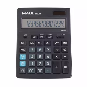 MAUL MXL 14 calculator Desktop Display Black