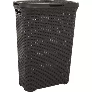 Laundry Basket Curver Style 2045061 Plastic Anthracite 40L