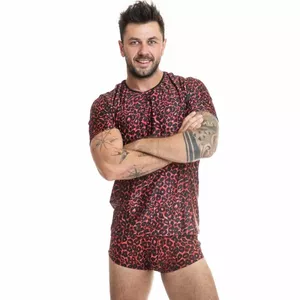 Īsroku krekliņš no kokvilnas ANAIS MEN ACCESORIES ANAIS MEN TRIBAL L