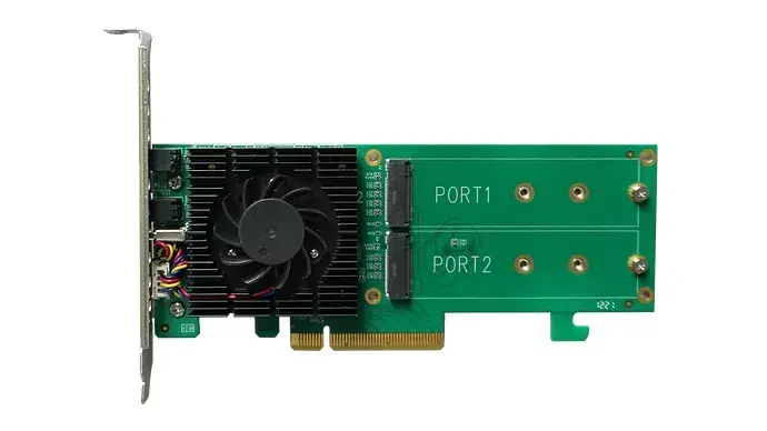 RAID kontrolieris Highpoint SSD6202A Photo 2
