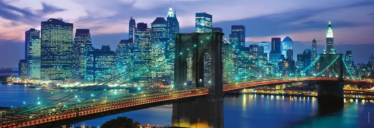 Clementoni New York Brooklyn Bridge 1000 gab. puzle Photo 2