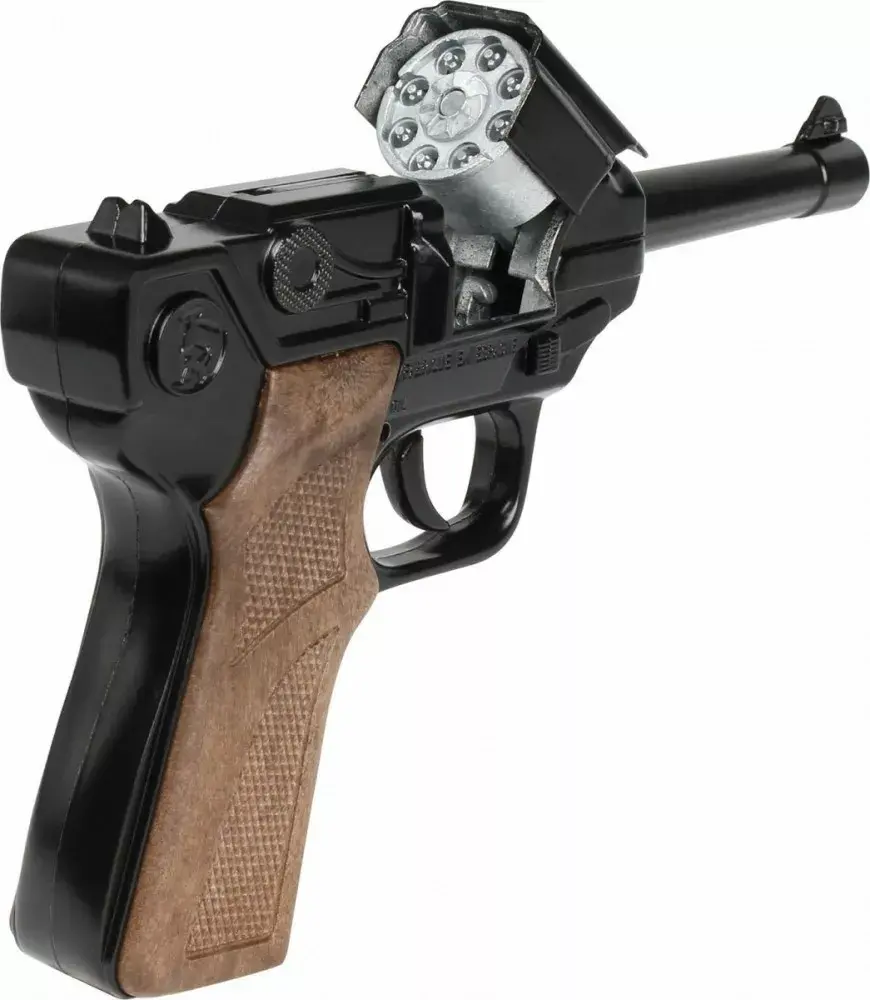 Toy metal police pistol Pulio 155124 Photo 3