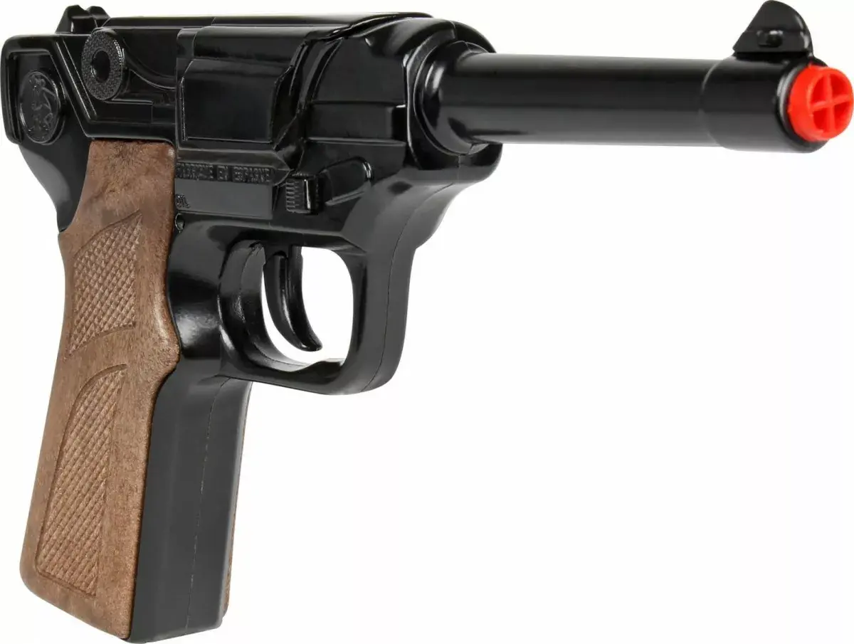 Toy metal police pistol Pulio 155124 Photo 4