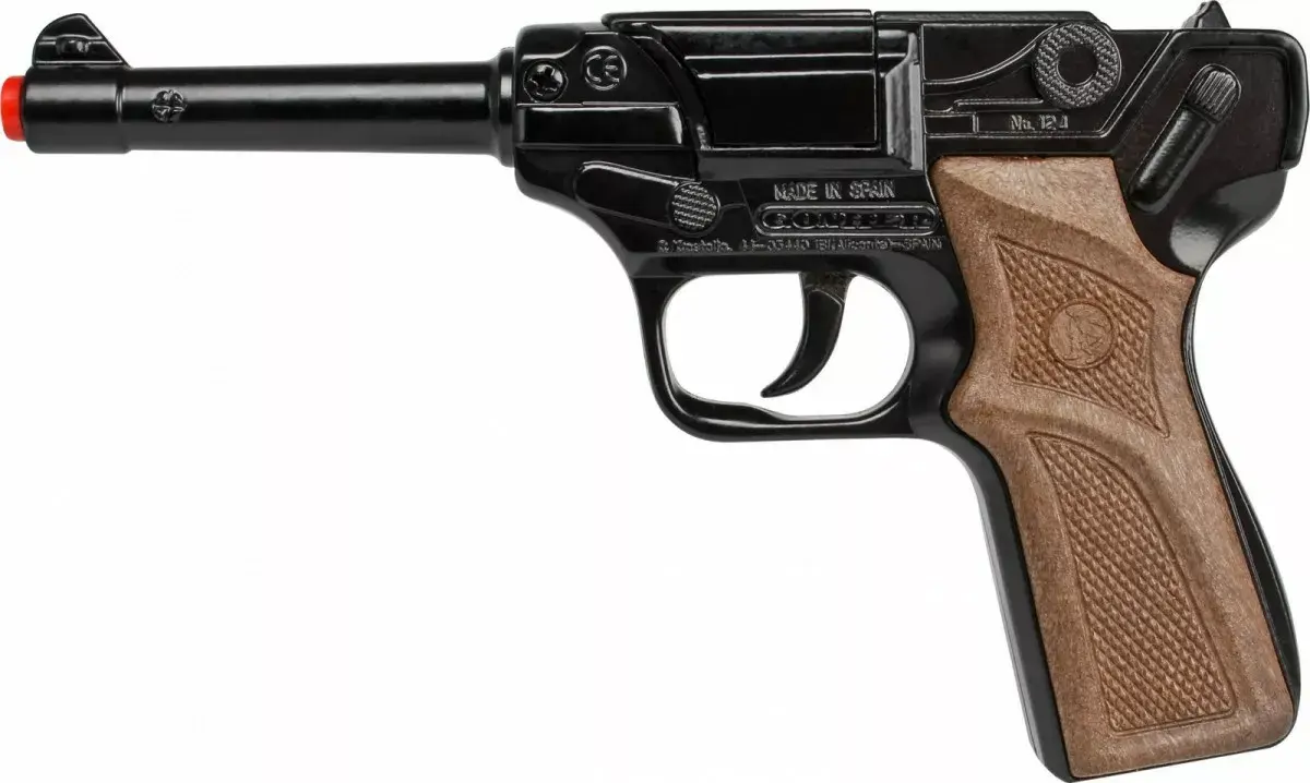 Toy metal police pistol Pulio 155124 Photo 5