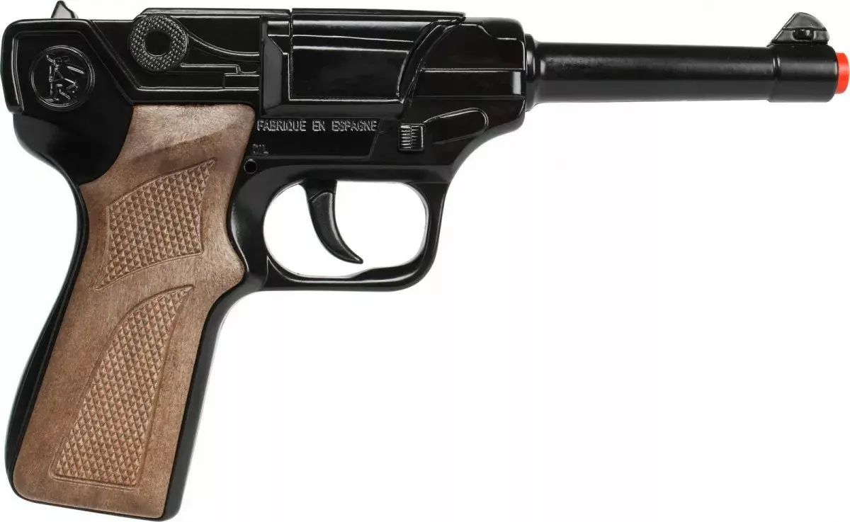 Toy metal police pistol Pulio 155124 Photo 6