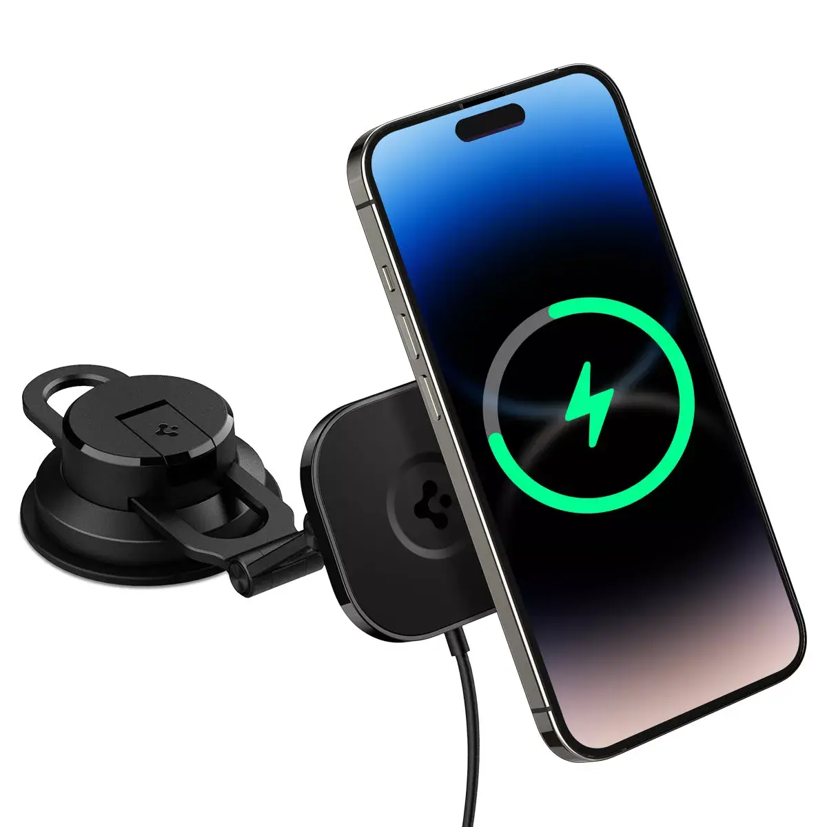 Автодержатель Spigen OneTap Pro 3 с беспроводной зарядкой Photo 2