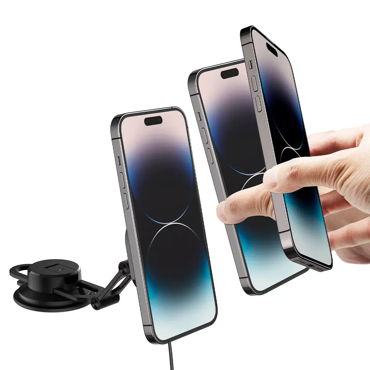 Автодержатель Spigen OneTap Pro 3 с беспроводной зарядкой Photo 9