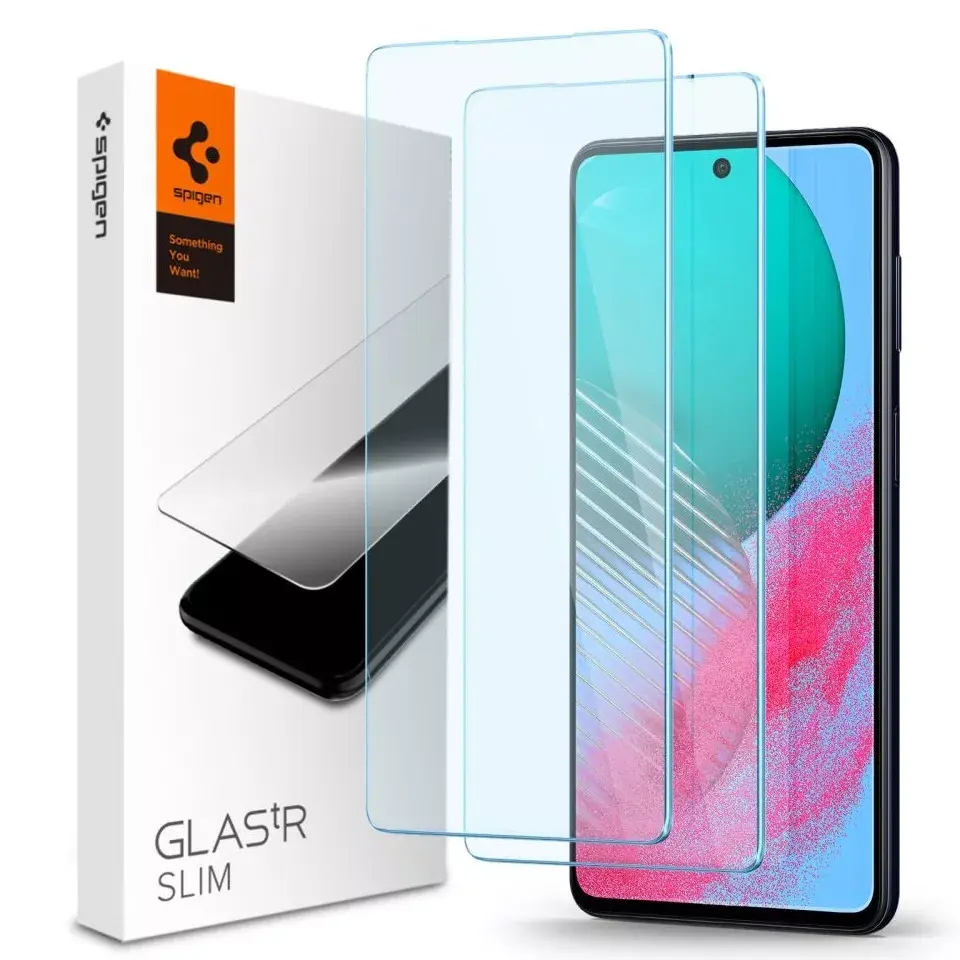 Spigen Glas.TR Slim — закалённое стекло для M54 5G Photo 4