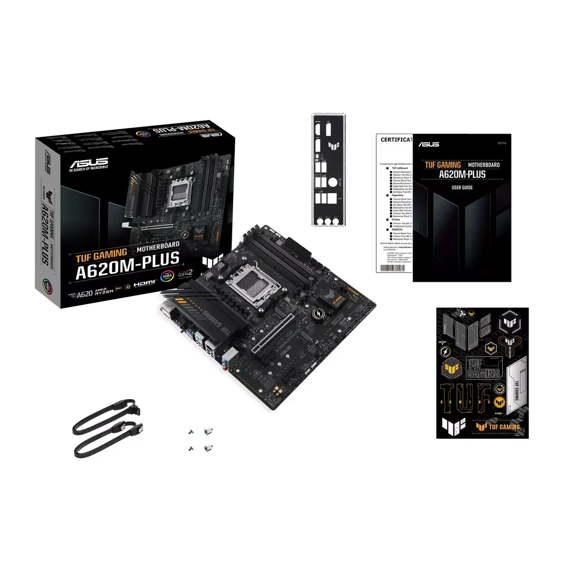Motherboard ASUS TUF GAMING A620M-PLUS, 90MB1EZ0-M0EAY0 Photo 6