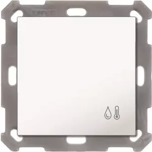 Temperatūras un mitruma sensors MDT SCN-TFS55.01 — balts spožs