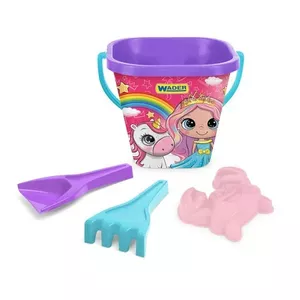 Sand set with IML 4 elements — Wader beach/toy play sand kit