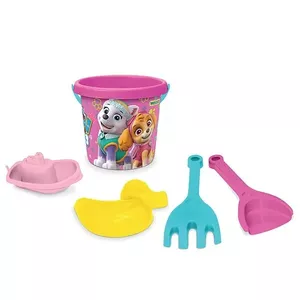 Sandbox play set Wader Paw Patrol 5 pieces — pink, children's outdoor sand toy set