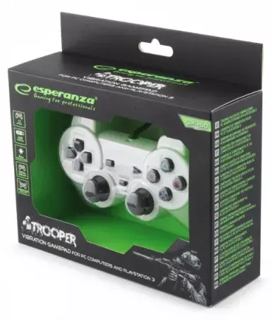 Esperanza EGG107W wired gamepad for PS3 and PC Photo 3