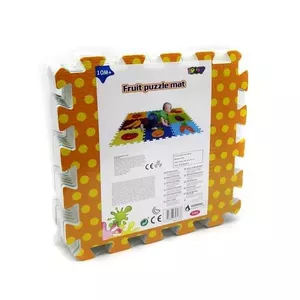 Foam puzzles 9 elements - Fruit by Artyk, 9-piece foam puzzle set