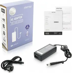 Power supply MITSU ZM/HP18535P 18.5V 3.5A for compatible HP laptops