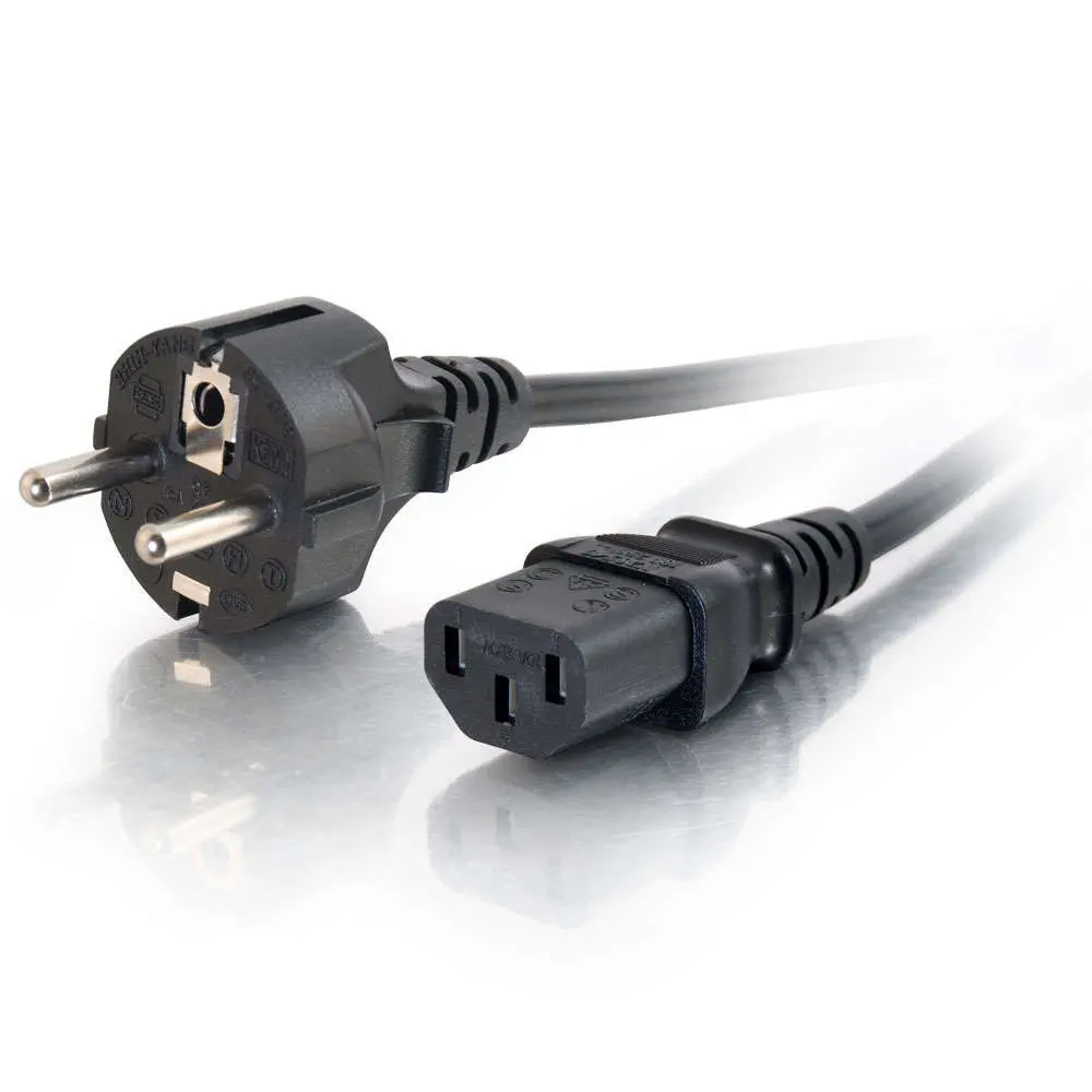 Силовой кабель C2G CEE 7/7 — IEC C13 9.75м Photo 4
