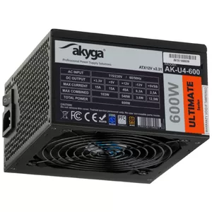Блок питания Akyga AK-U4-600 600 Вт