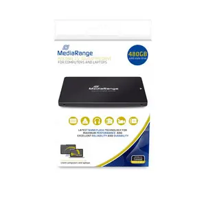 MediaRange MR1003 Internal Solid State Drive 480 GB 2.5" Serial ATA III TLC NAND 550 MB/s Read Speed for PC and Laptop