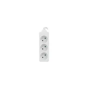 Удлинитель питания Lanberg PS0-03E-0300-W 3м 3 розетки Внутренний Белый