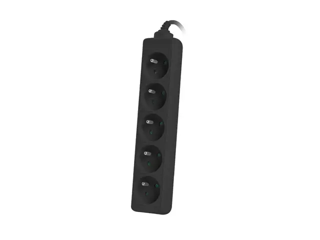 Lanberg PS0-05E-0300-BK Strāvas pagarinātājs 3 m