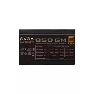 EVGA 850W SuperNOVA 850 GM pilnībā modulāra (80+Gold)