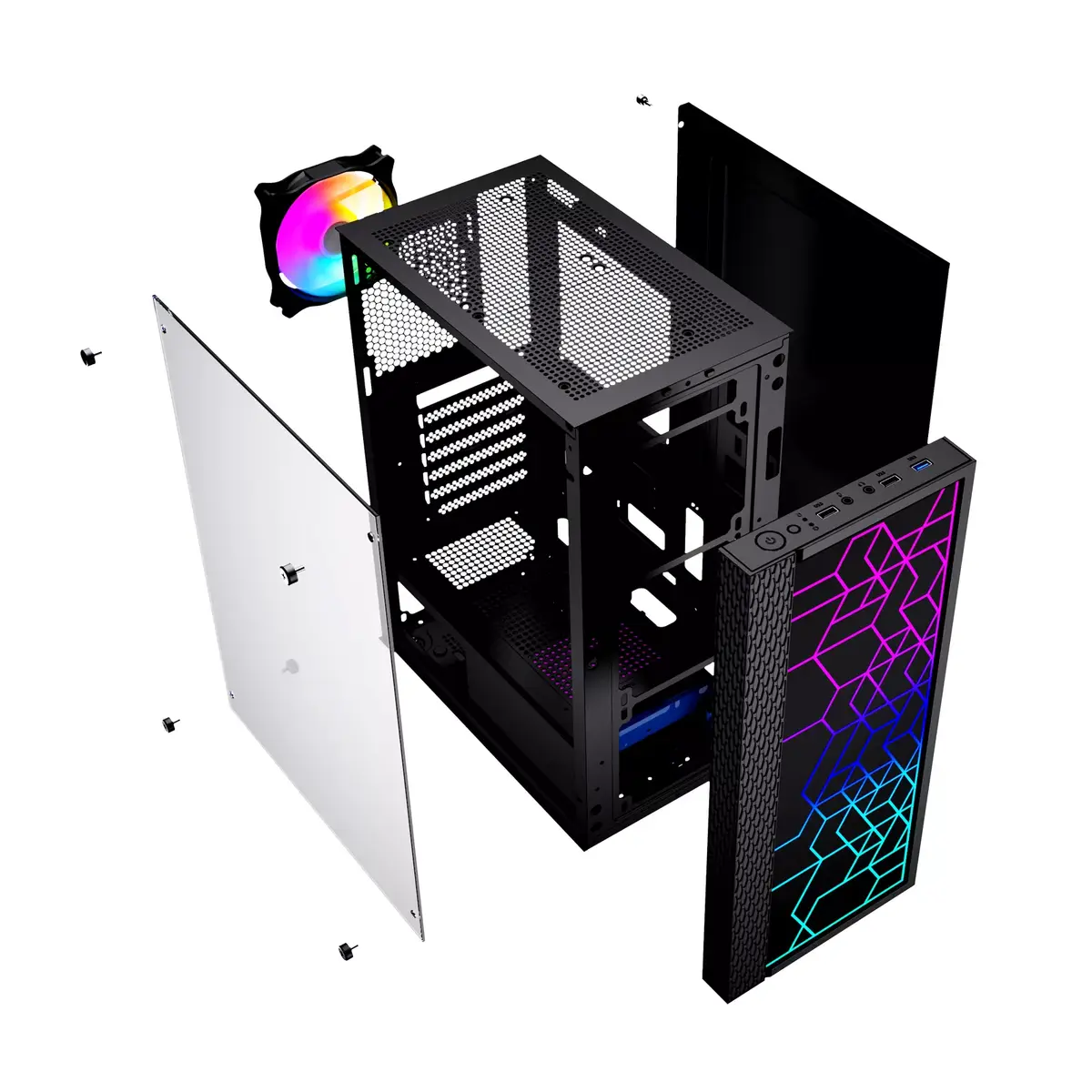 GEMBIRD Fornax 2500 Midi Tower корпус Photo 4