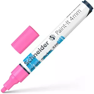 Akrila marķieris Schneider Electric Paint-it 320 4 mm rozā