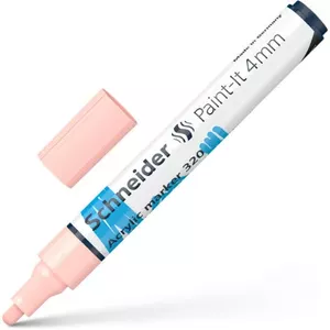 Acrylic marker Schneider Paint-it 320, 4 mm tip, apricot color