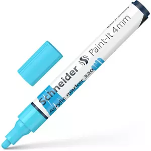 Akrila marķieris Schneider Electric Paint-it 320 4 mm gaiši zils